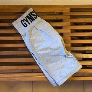 Gymshark biker shorts grey